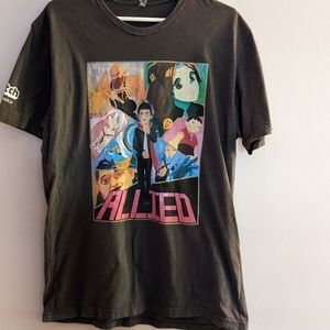 Twitch Tv Shirt Allied Gray Medium